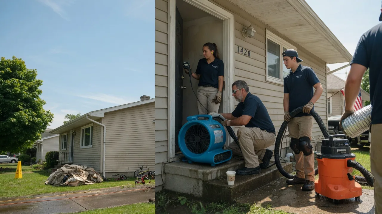 Water Damage Restoration in Clarksburg, PA near me